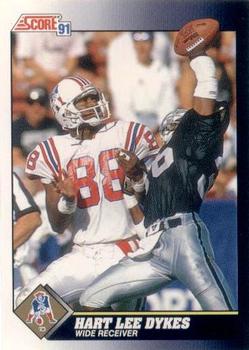 Hart Lee Dykes New England Patriots 1991 Score NFL #512